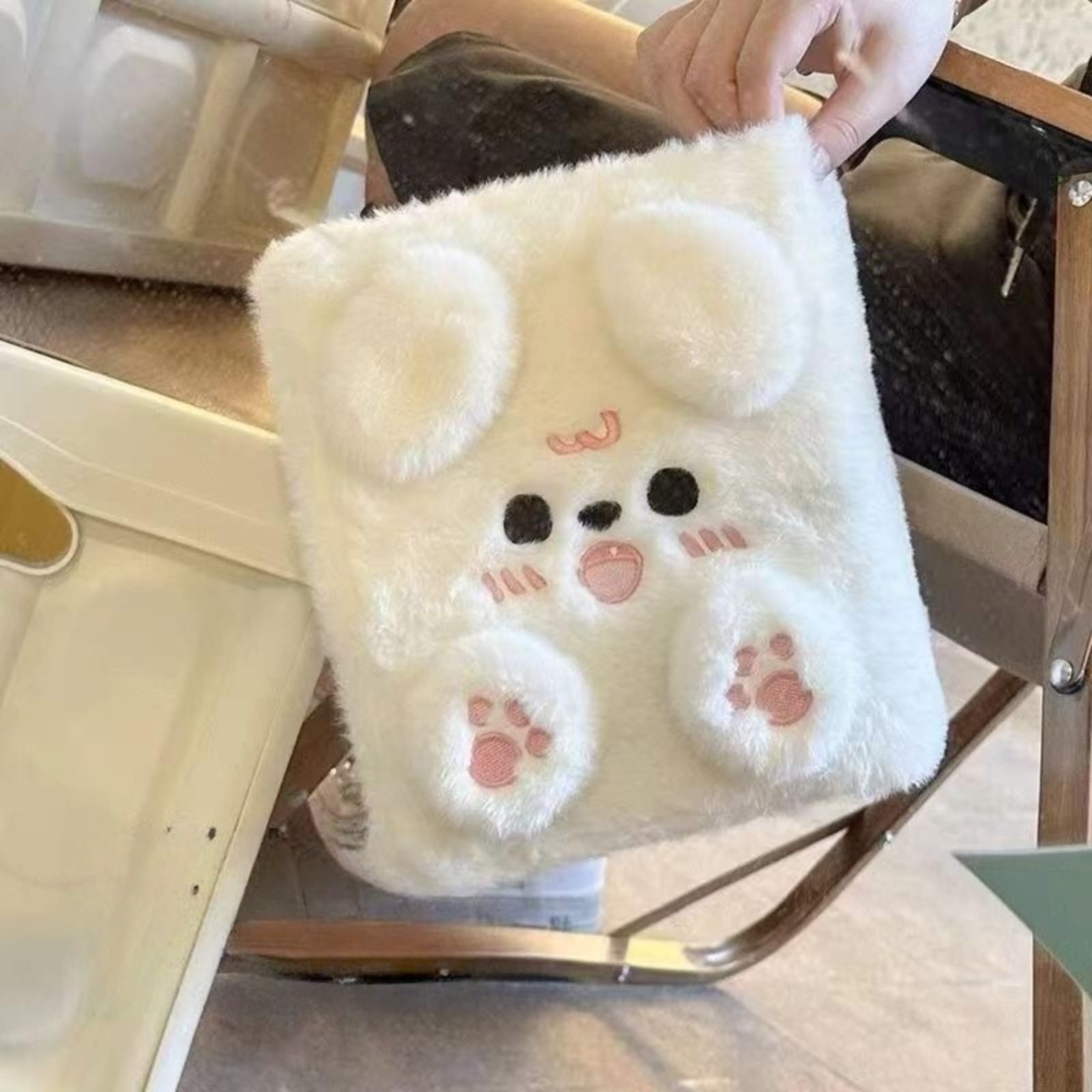 Amazon.co.jp: シール帳A6 バインダー 女の子向け ふわふわ可愛い動物
