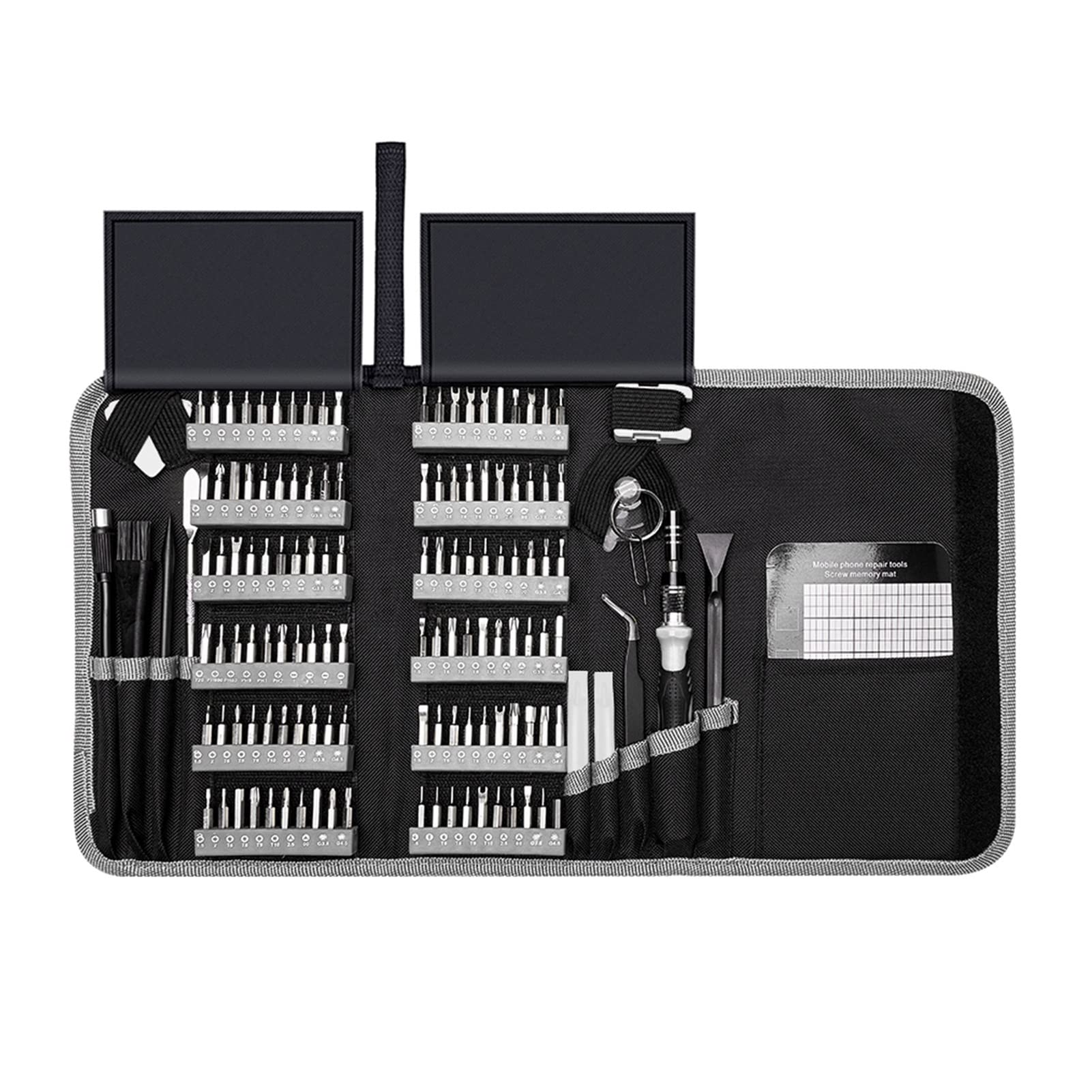 Set di cacciaviti di precisione Punte per cacciavite Punte per cacciavite esagonali magnetiche Kit di Strumenti per la Riparazione di componenti elettronici