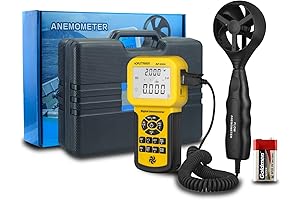 AP-846A HVAC Anemometer: Professional Handheld CFM Meter for Accurate Airflow Measurement