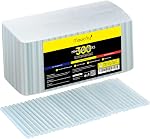 Magicfly Hot Glue Gun Sticks, énorme paquet de 300, 4 pouces long et 0.27 Diamètre de pouce Mini Hot Melt Colle Sticks, Compatible avec la plupart des pistolets à colle, parfait pour DIY Projets d'artisanat et scellement
