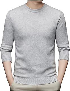 [Babsully] セーター メンズ ニット 秋 メンズ ハイネック 長袖 無地 カジュアル ビジネス オシャレ 冬服 暖かい 大きいサイズ 防寒 スリム インナー トップス ニットセーター 厚手 丸首 春秋冬