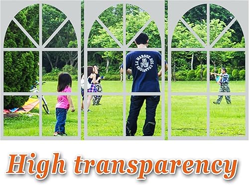 Miniatura 4 de Strong Camel Pared lateral de repuesto para cochera de polietileno instantáneo, 6.4 pies x 19.7 pies (solo 1 pared lateral) (blanco)