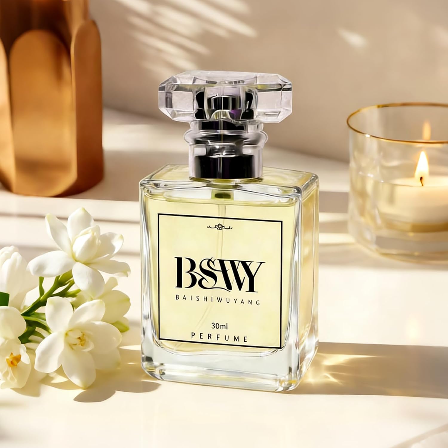 BSWY Eau de Parfum Spray 100ml - Authentic Flower Garden Aroma - Powdery Tuberose, Jasmine & Honeysuckle Vibe - Elegant Spring Fragrance 30ML/1 FL.OZ. - Image 7
