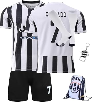 Home #7 Football Children's Jersey Shorts Socks Set Youth Sizes