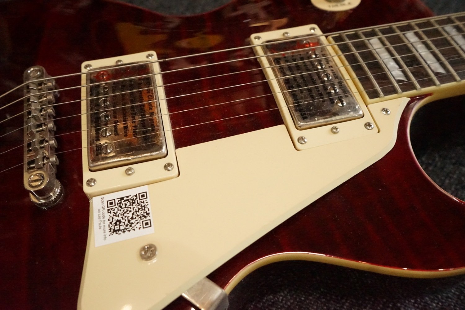 Epiphone Les Paul Standart Plus Top Pro Elektro Gitar (Wine Red