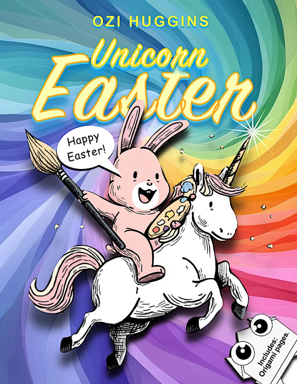 Unicorn Easter: Fun unicorn colouring book for children from age 3 (Unicorn Tales)