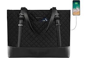 KROSER Laptop Tote Bag with USB Charging Port - Your Chic and Convenient Work Companion
