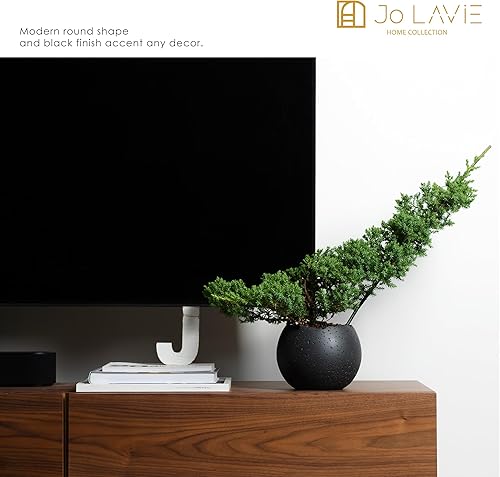 Miniatura 4 de Moon Egg - Lindas macetas para plantas de interior y macetas decorativas para plantas de exterior, duraderas, elegantes, de resina, bonitas macetas