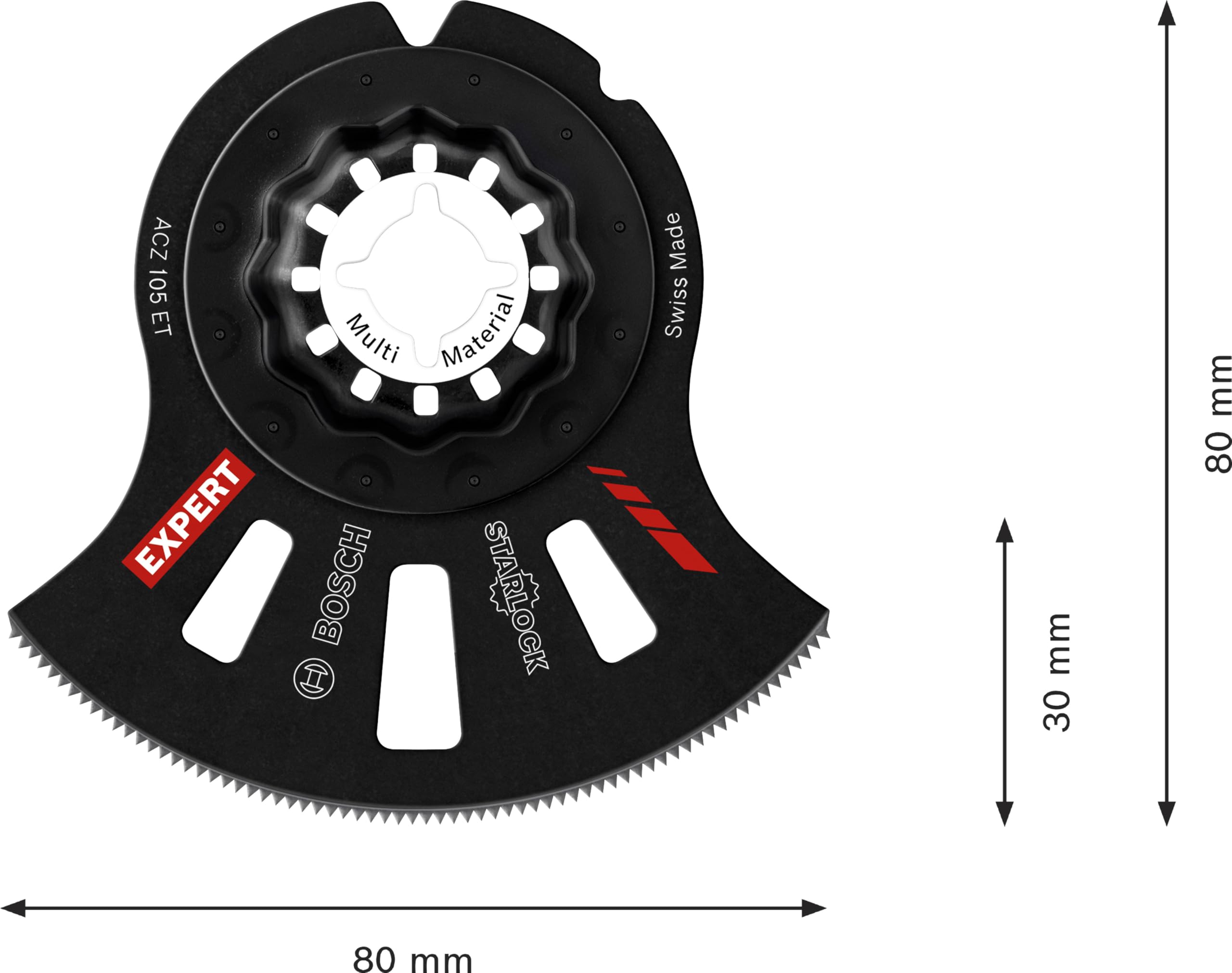 Segmental Saw Blade RBE- 1ER ACZ 105 ET