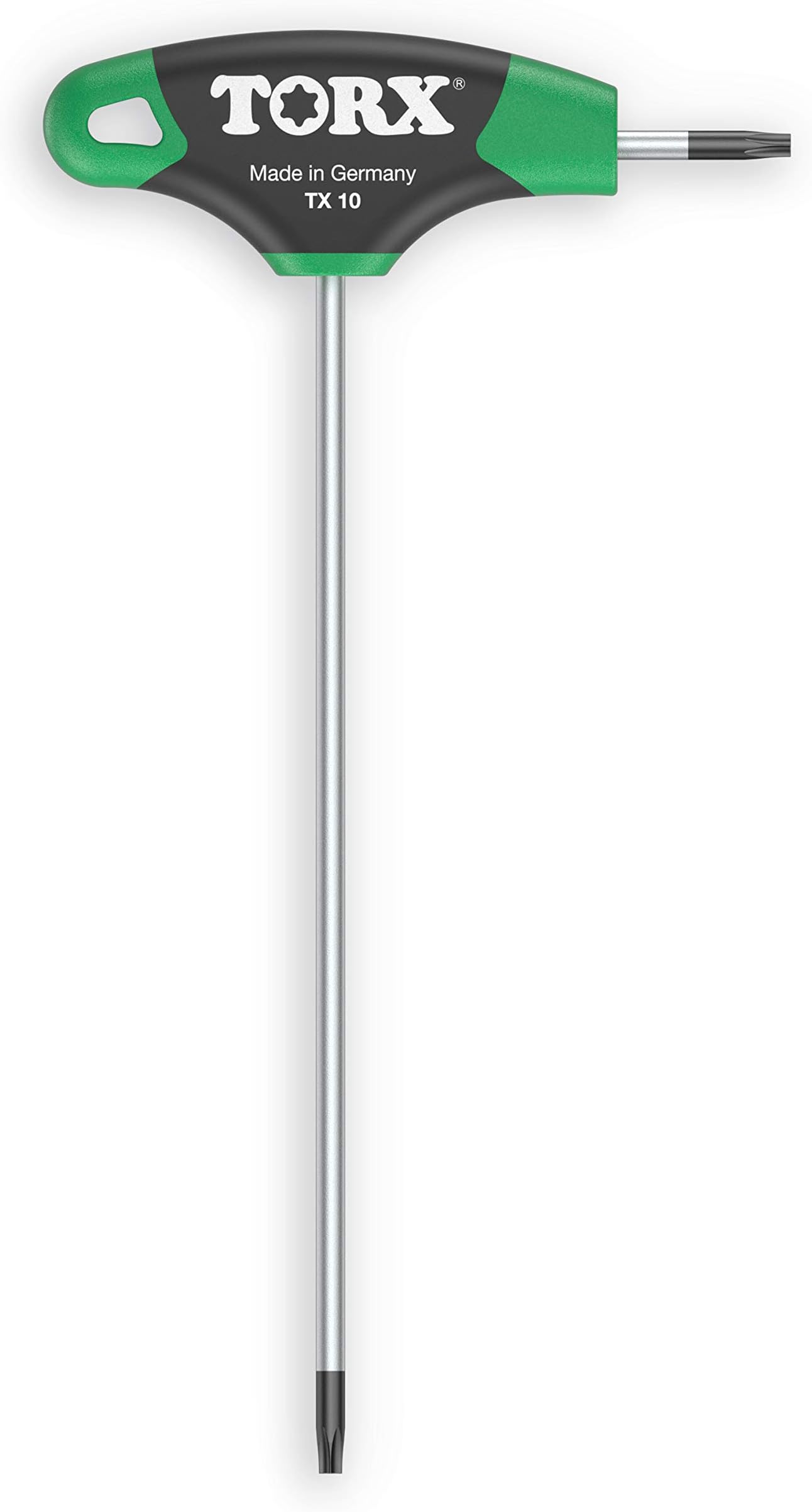 TORX70495 T-Handle Screwdriver TX10, with Duplex Grip — Made in Germany