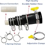 Dishwasher Drain Hose Adapter,Garbage Disposal Dishwasher Connector Kit Compatible with Insinkerator Garbage Disposals with Inlet Connector and Clamps