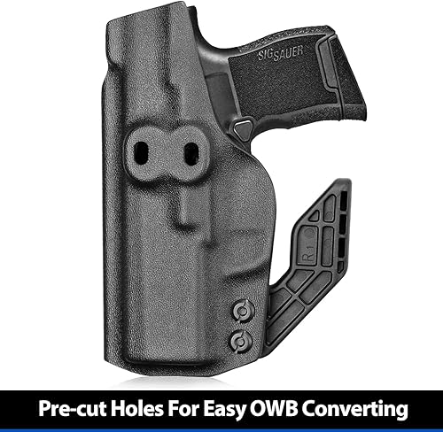 Miniatura 5 de IWB - Funda compatible con Sig P365, P365 SAS, P365 Micro, funda de transporte interior en la cintura compatible con Sig P365  P365 SAS  P365