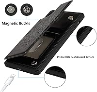 Vista 146 de Cavor for iPhone 11 Wallet Case with Card Slots Holder,Premium PU Leather Kickstand Feature Case [Wrist Strap] Double Magnetic Clasp Shockproof Flip