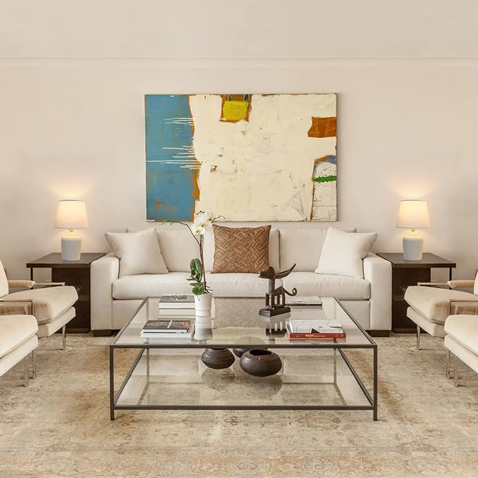 Lámpara de Mesa Sucolite Pequeña 30 cm, Set de 2, Blanca miniatura 6