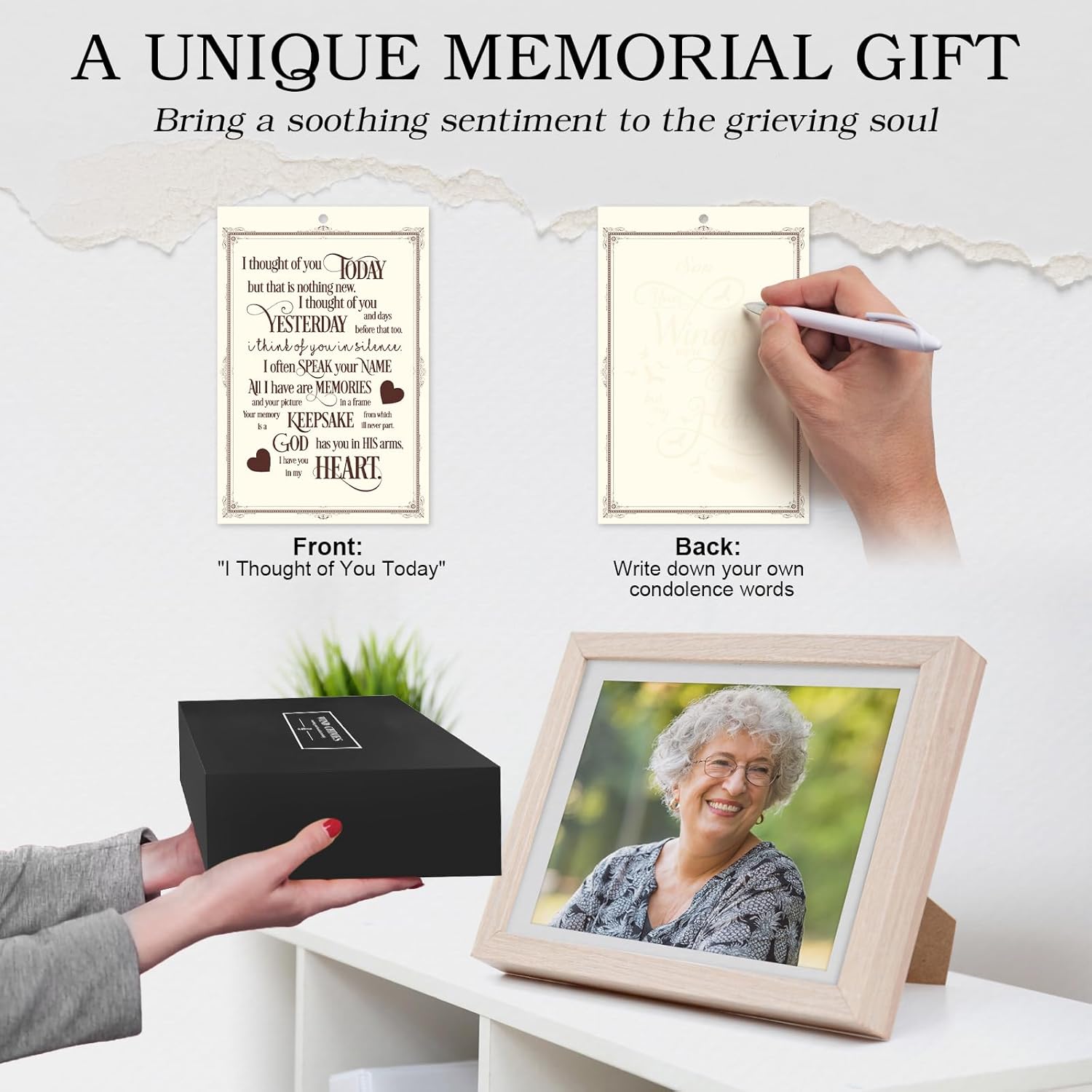 Cardinal Wind Chimes and Remembrance Keychain, Cardinal Sympathy Memorial Bereavement Condolence Gift Baskets in Memory of Loss of Loved One, Mother Father Grandma Grandpa Wife Husband Brother Sister - Image 4