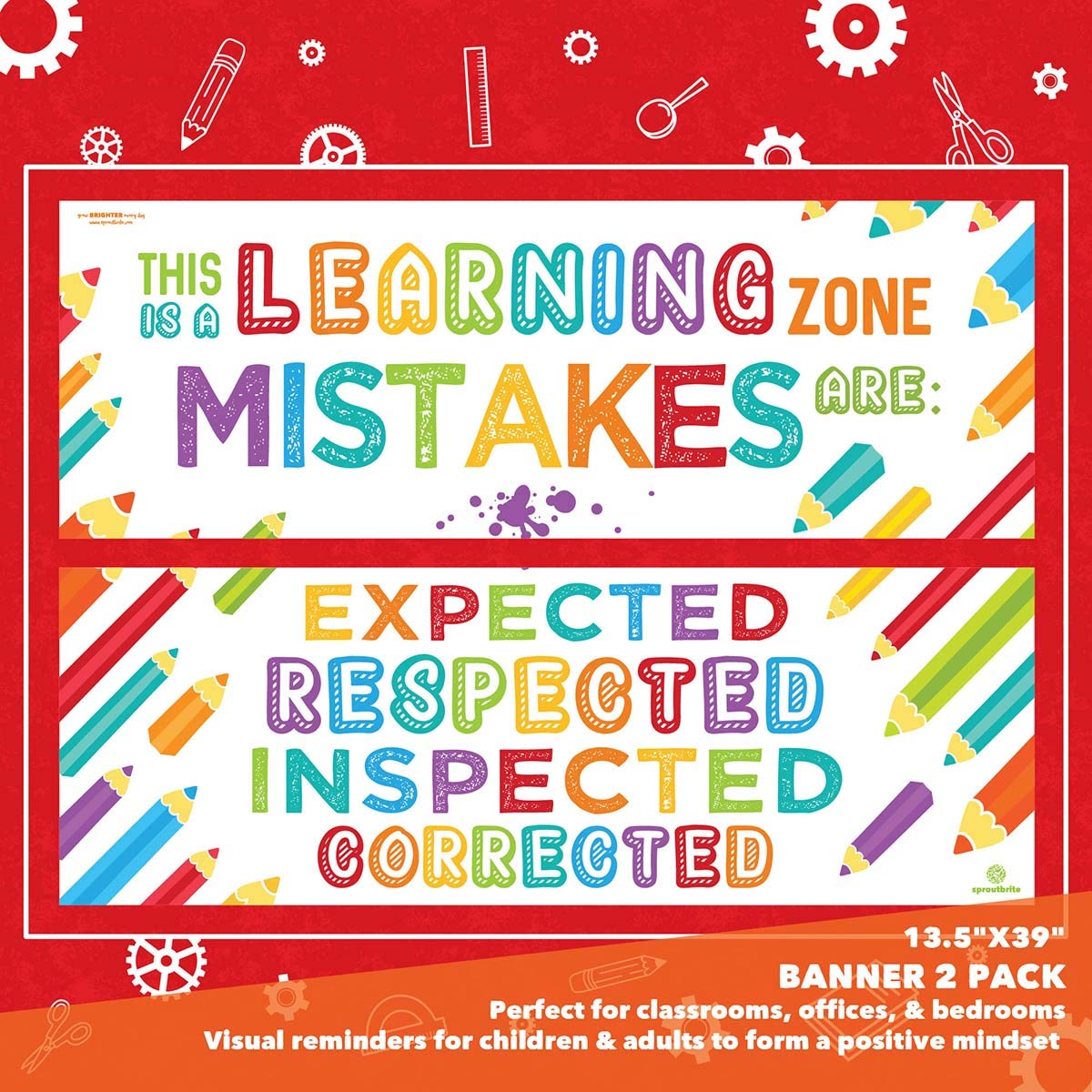 Buy Sproutbrite Classroom Banner/Posters for Decorations Learning