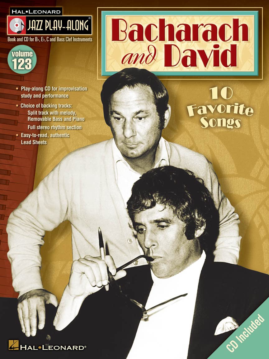 Bacharach and david clarinette+CD: 123 (Jazz Play-Along) - 884088474515
