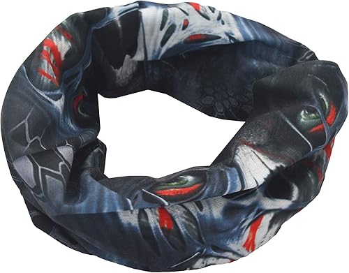 Miniatura 41 de Obacle - Media máscara de calavera, para protección contra el viento, el sol, sin costuras, 3D, para hombres, mujeres, duradera, delgada, Hombres