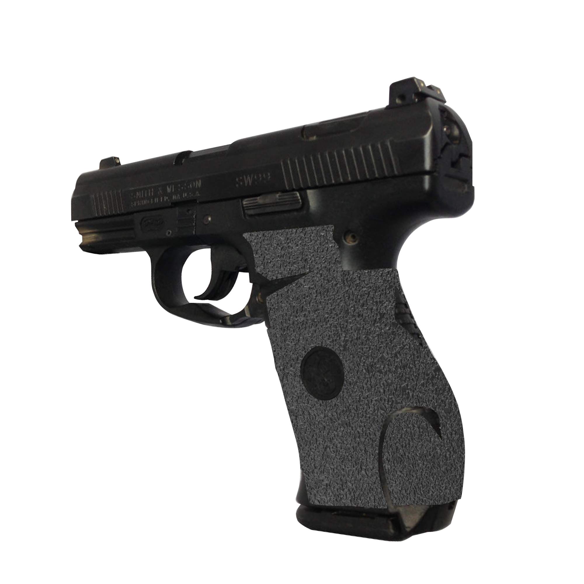 TALON Grips Adhesive Pistol Grip – Compatible with Smith and Wesson SW99 9mm/.40 – Made in The USA – Rubber, Black