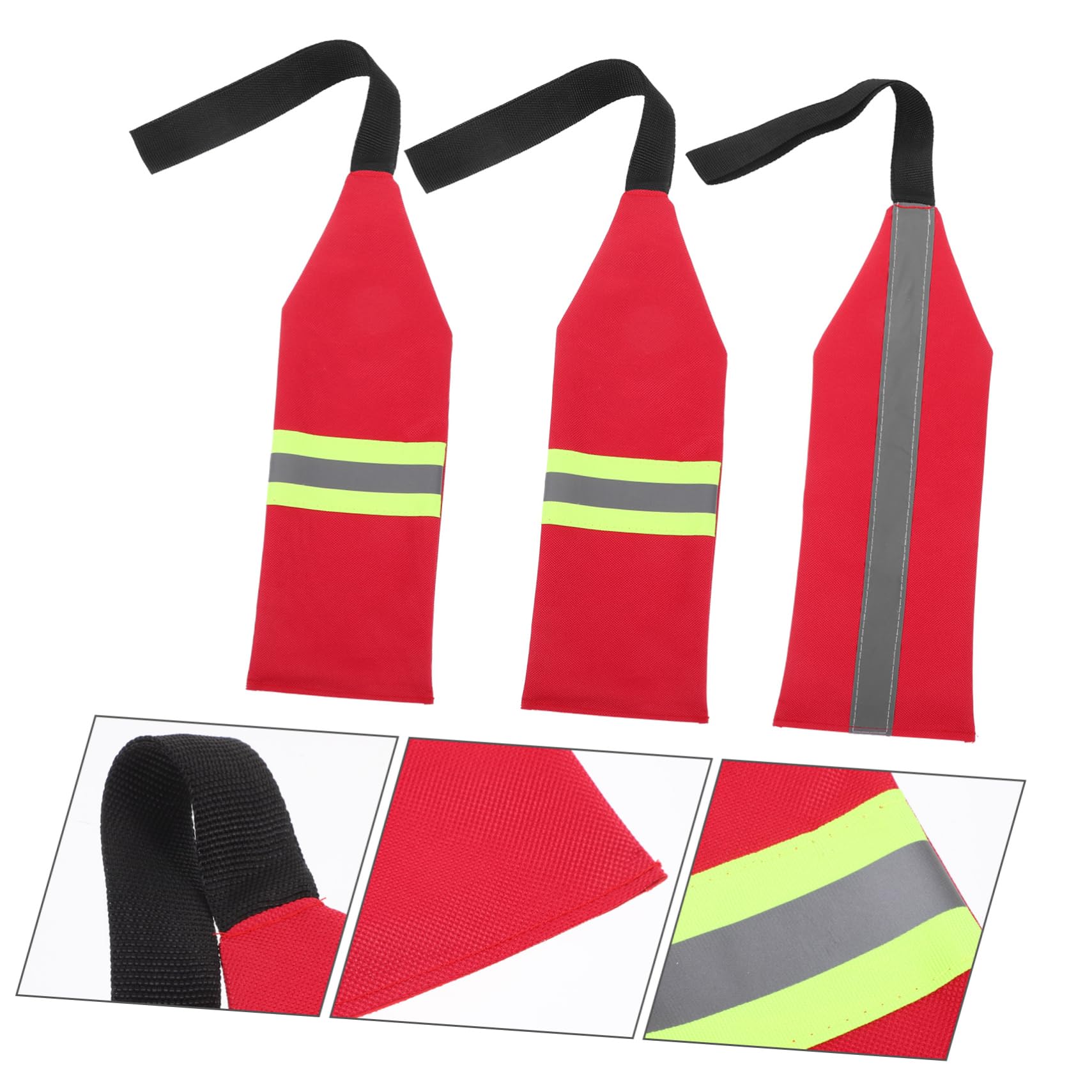 Toddmomy 9piezas Banderas De Seguridad para Kayak Banderas Reflectantes De Remolque para Kayak para Visibilidad Actividades