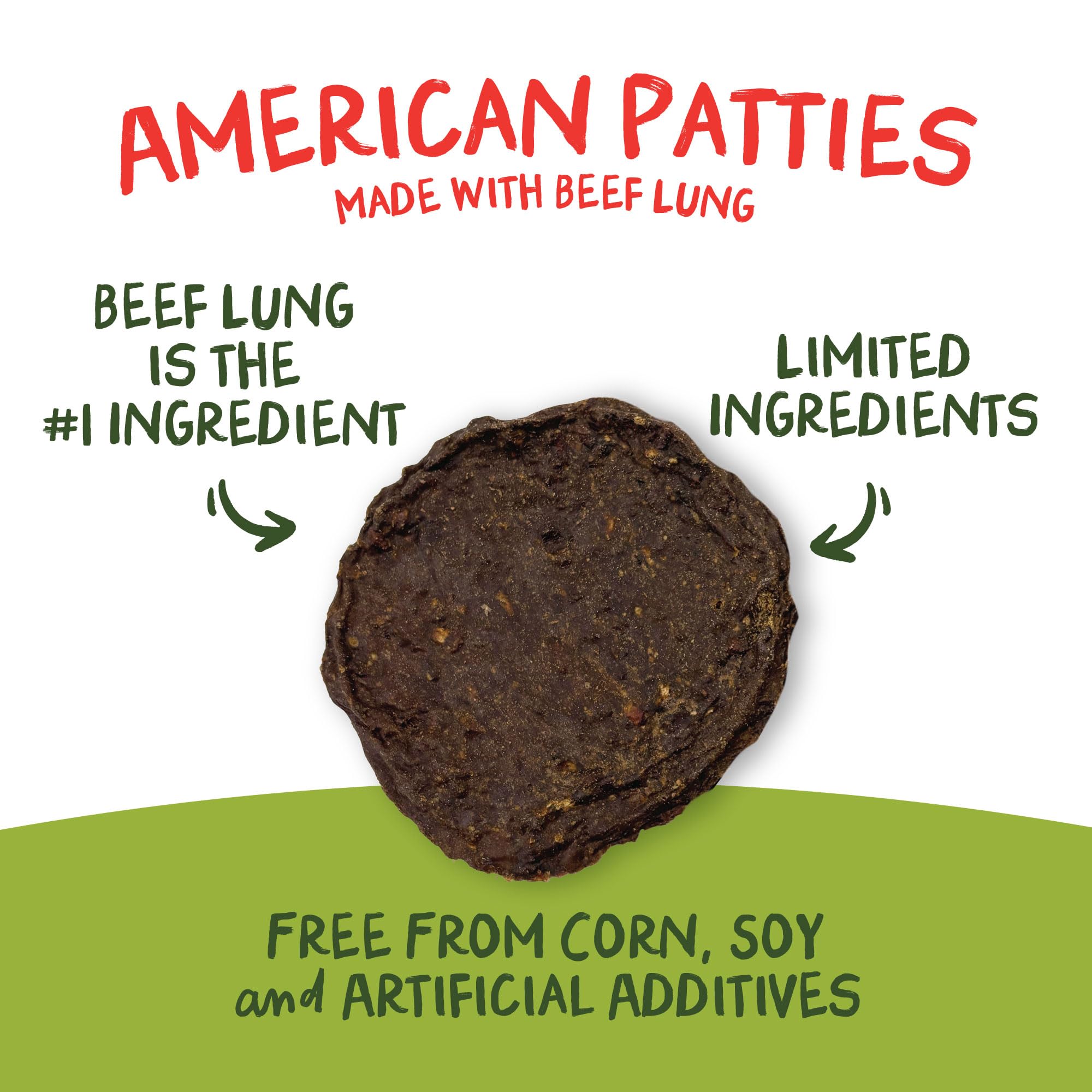 Pet 'n Shape All American Beef Patties Dog Treats – Hecho y suministrado en los Estados Unidos