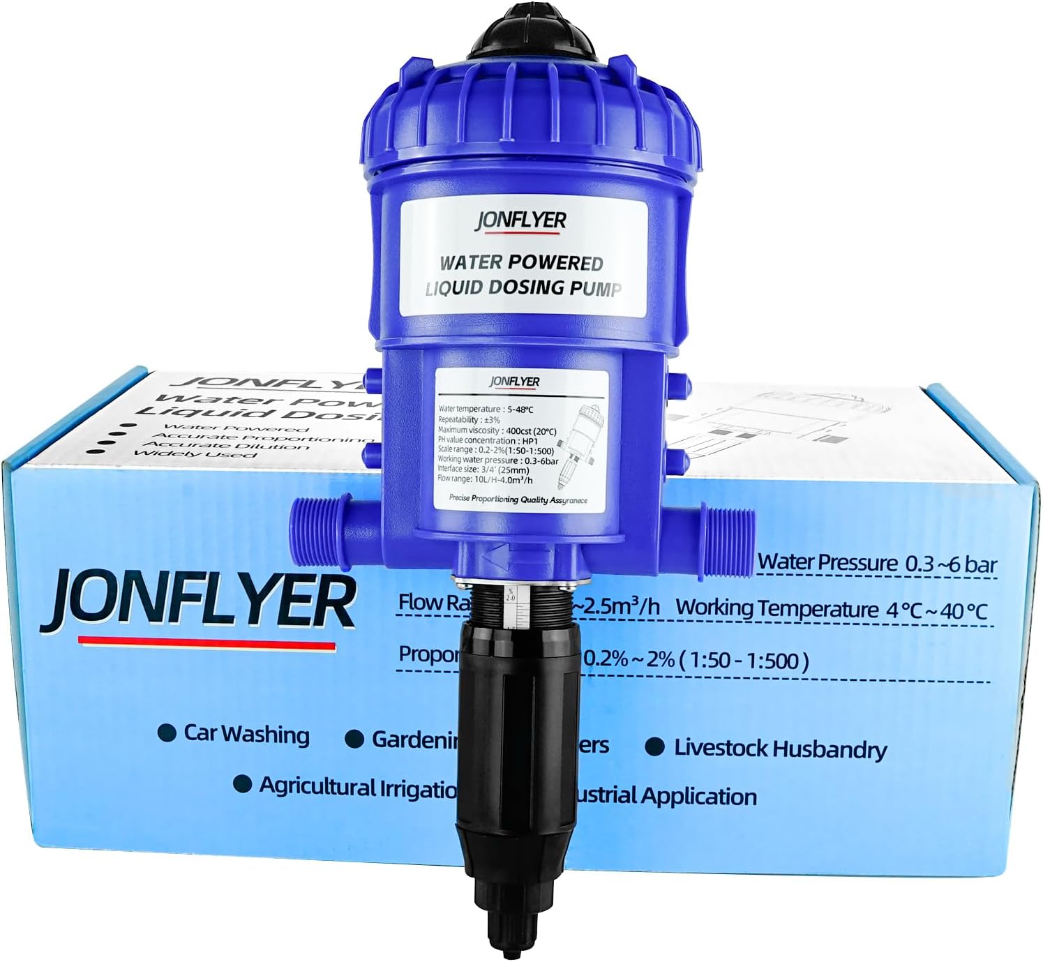 EZFLO 1010HB 1 Gallon Constant Pressure Garden Hose Bib and Drip Connection