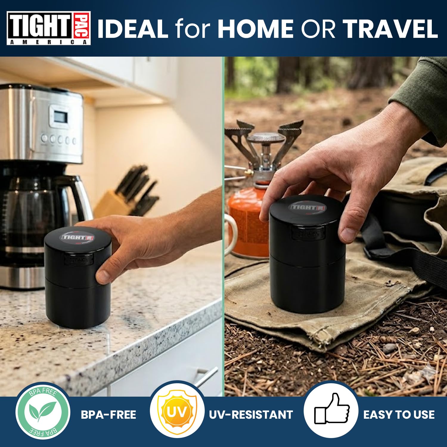 Amazon.com: Tightvac 1/2 to 3 Ounces Airtight Herb Storage
