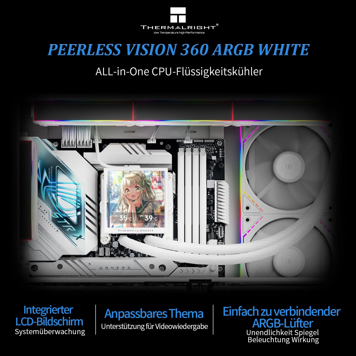 MSI MAG CoreLiquid A13 360 ARGB CPU Waterkoeler - Azoth Gaming