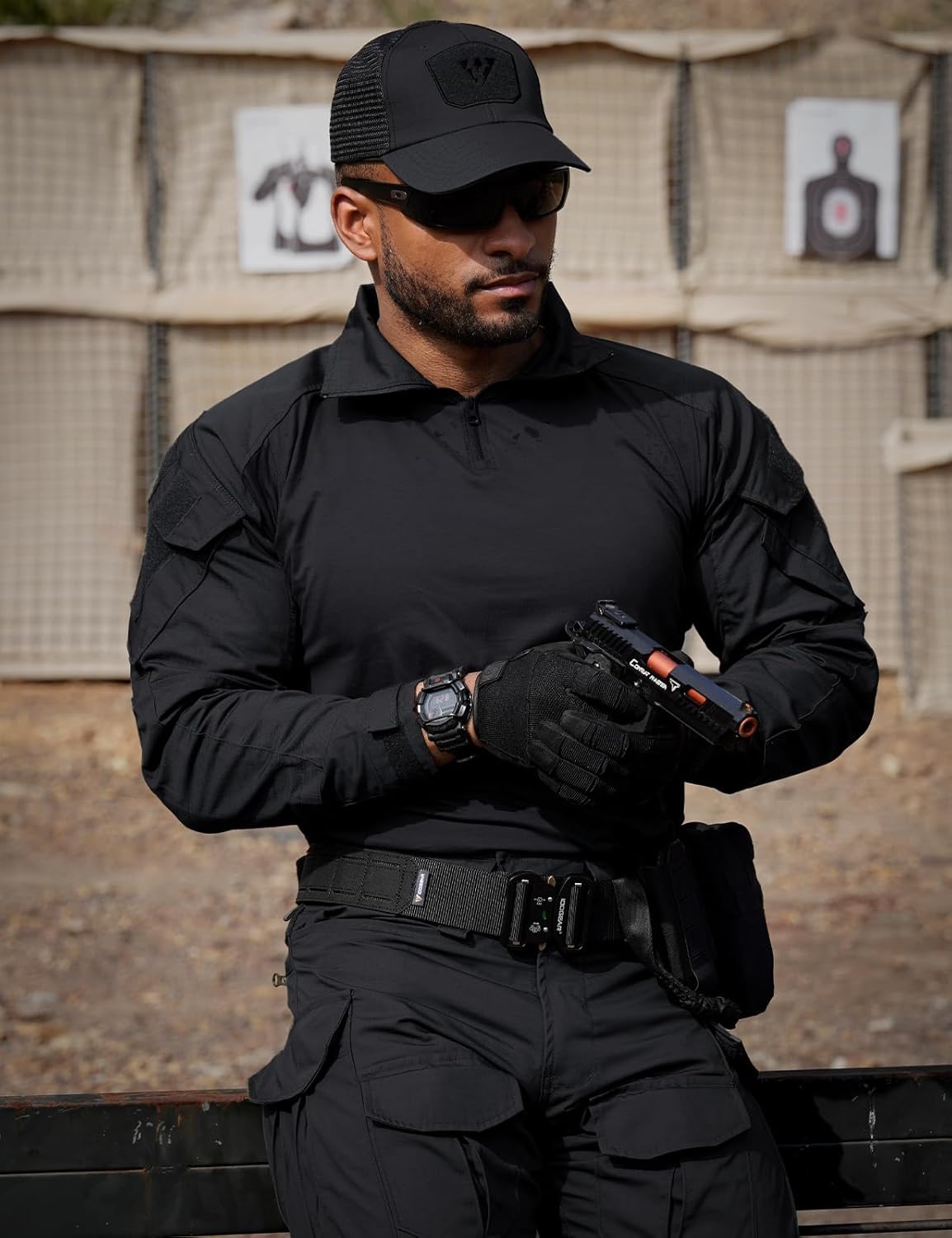 IDOGEAR Men G3 Combat Shirt with Elbow Pads Rapid Assault Long Sleeve Shirt Tactical Military Airsoft Clothing - Image 2