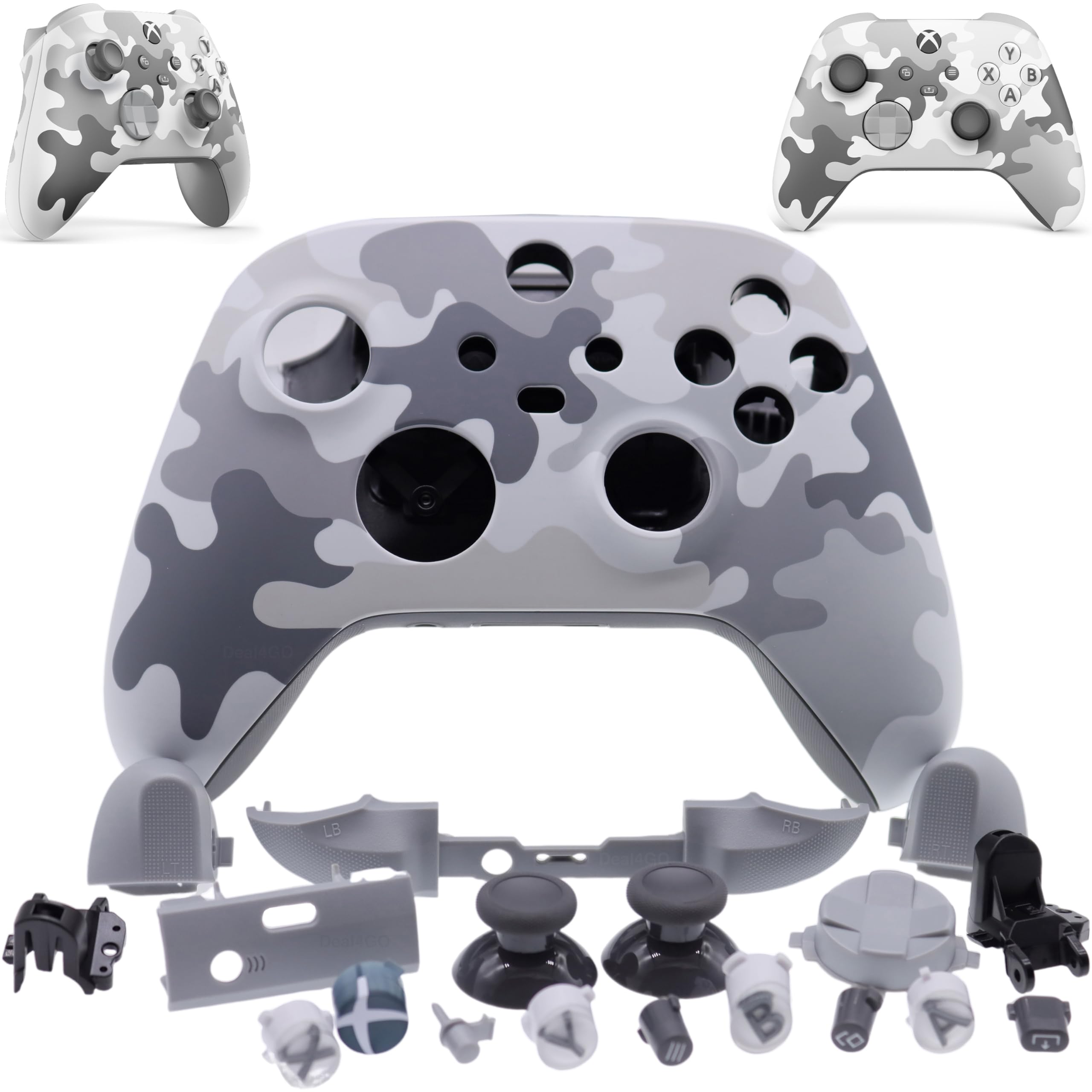 Full Housing Replacement Kit Complete Xbox Series X|S Controller Shell ...