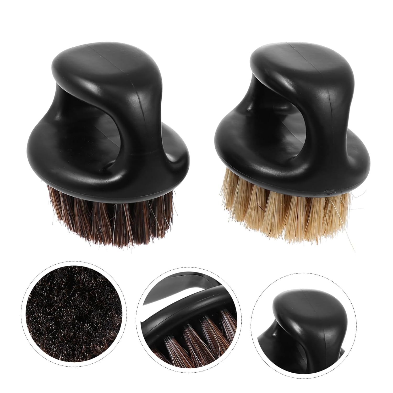 DOITOOL 6pcs Beard Care Tool Professional Beard Brush for Grooming for Styling Portable and Easy to Use