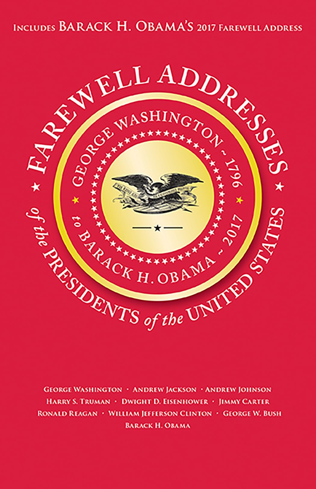 Farewell Addresses of the Presidents of the United States Paperback – Big Book, 10 January 2017
