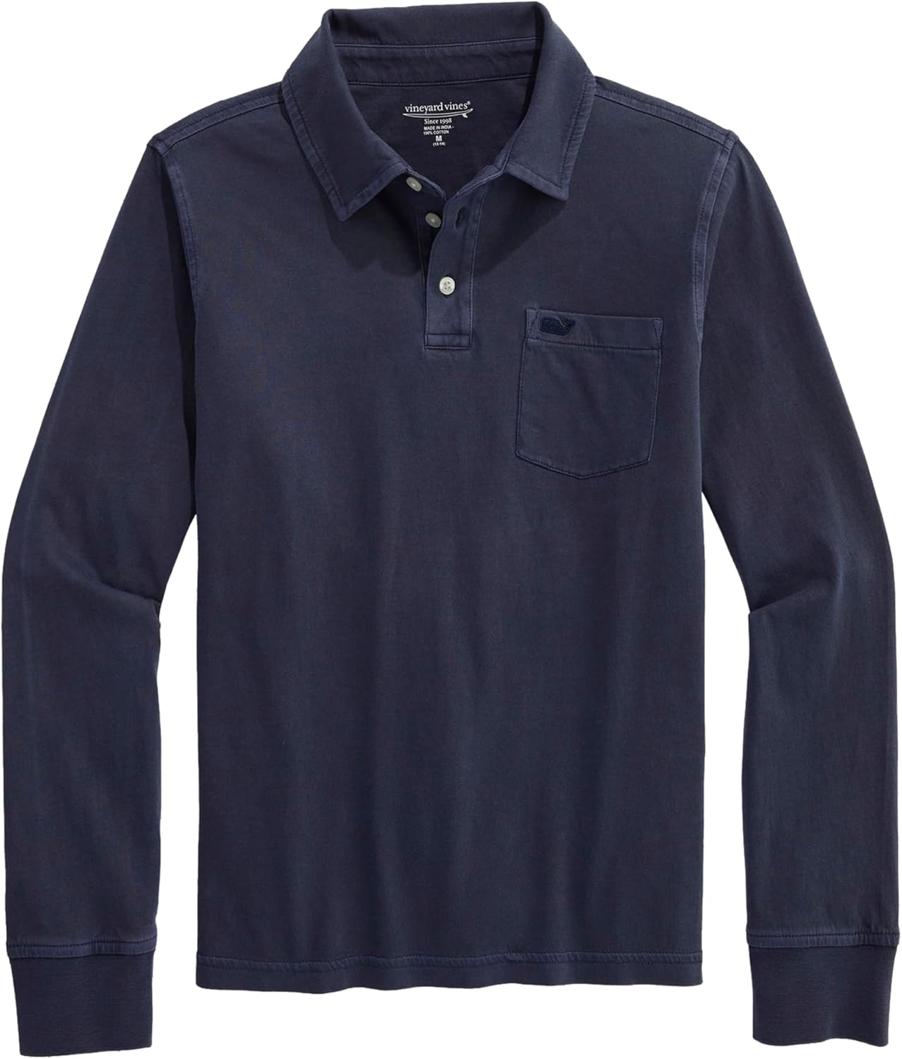 Vineyard Vines Boys' Boys Surf Long-Sleeve Garment-dye Polo