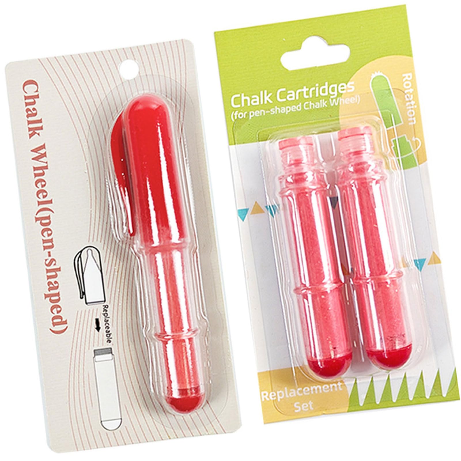 Tsophreniq Easy Carry Sewing Chalk Applicator for Projects with Fine Tip and Cap for Marking Craft Tool