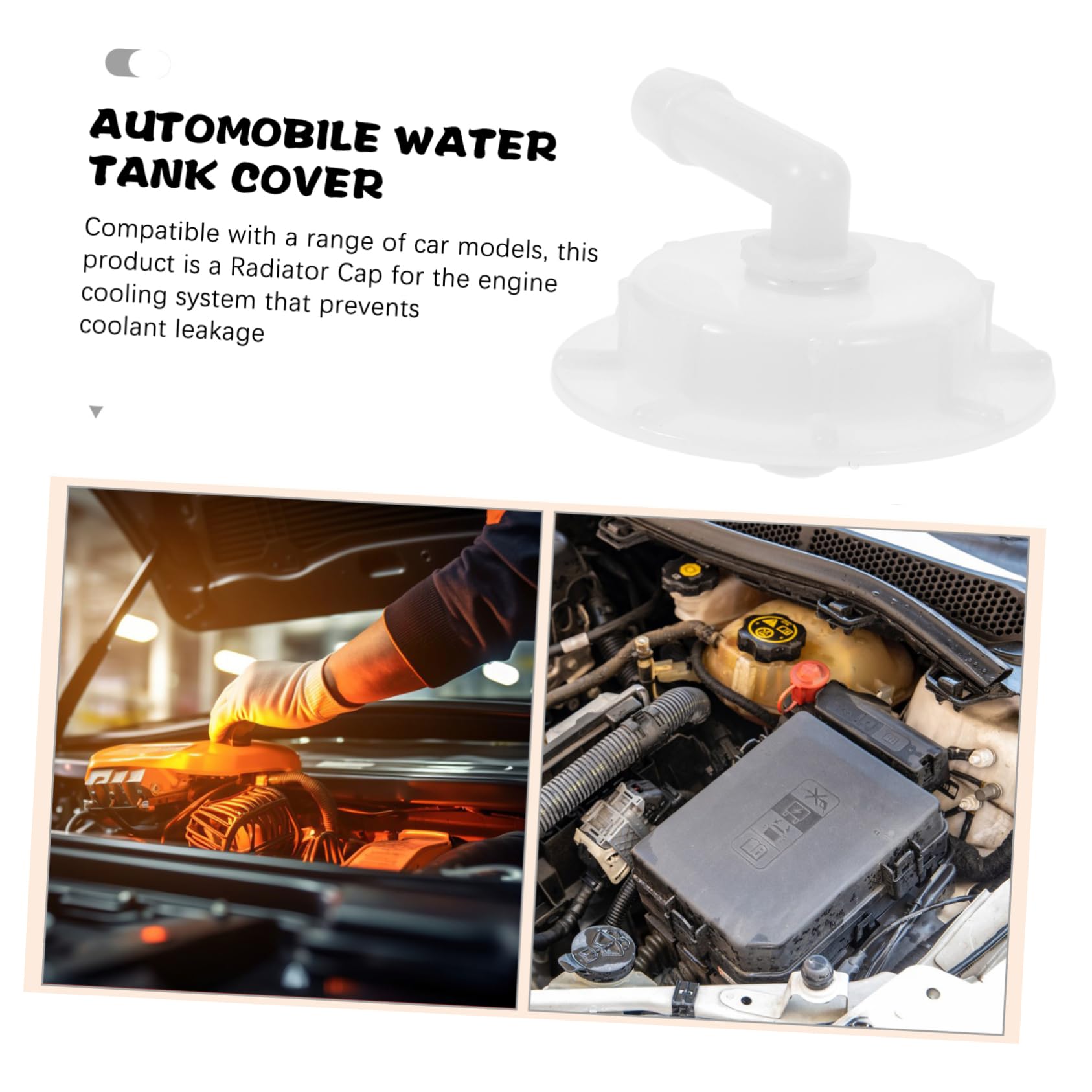 Mobestech 5piezas Tapa De Refrigerante Para Radiador De Auto Tapa De Desbordamiento De Anticongelante Compatible Fit Duradera y Fácil De Instalar