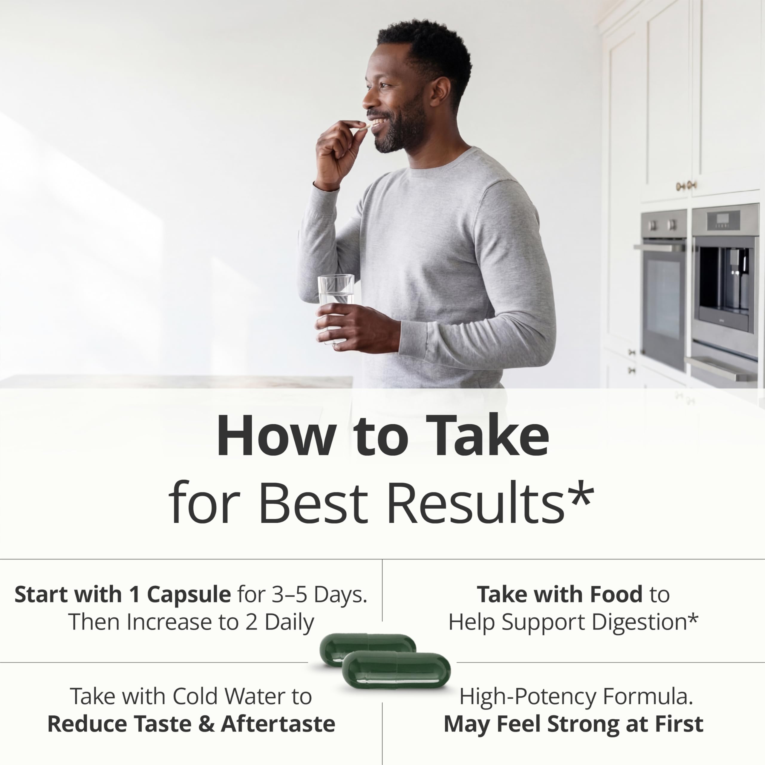 Multivitamin for Men – Vitamins & Minerals – Daily Wellness, 60 Liquid Caps — Amazon image 8