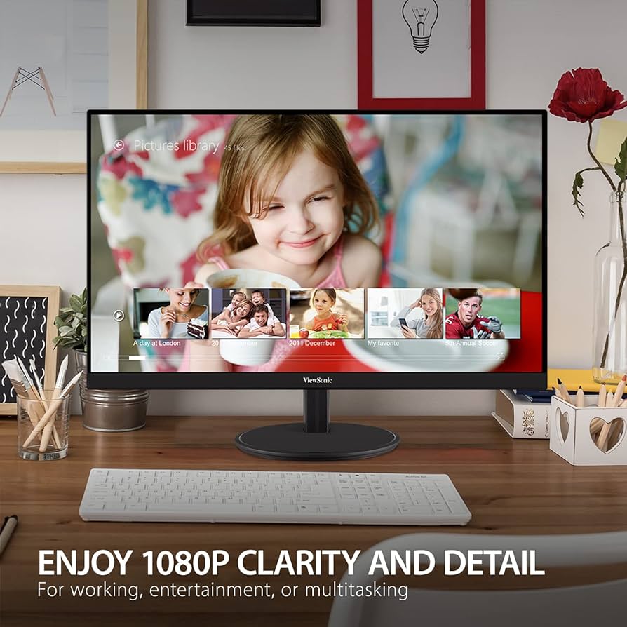 テレビ ELSONIC 24 inch HDTV EHD-TB24R4 Amazon.com: ViewSonic VA2447-MHJ 24 Inch Full HD 1080p