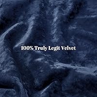 Vista 97 de PHF - Juego de funda de edredón de terciopelo auténtico tamaño individual, juego de funda de edredón ultra suave y transpirable de 2 piezas