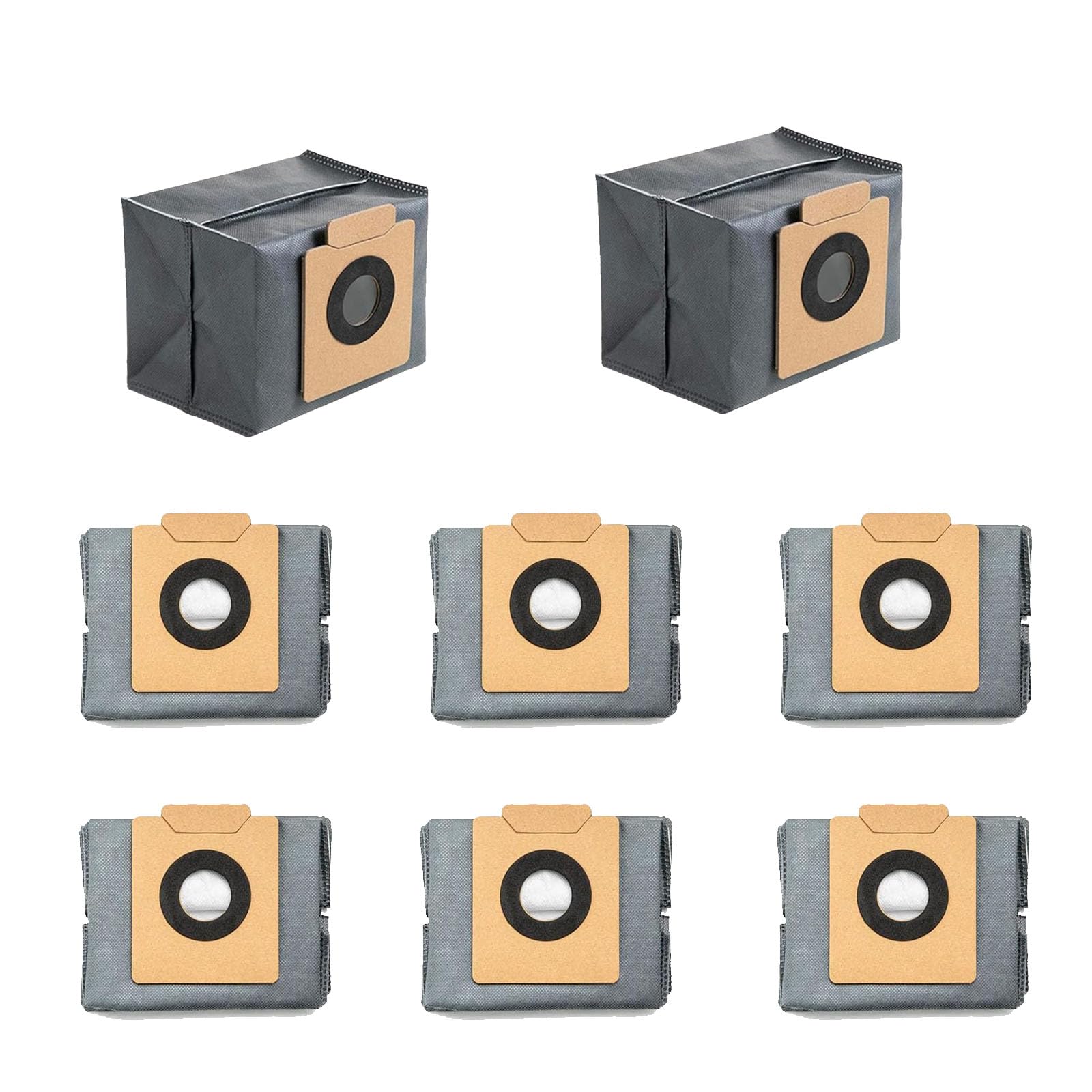 Jpbaisqic Replacement Dust Bags Compatible With Eufy Clean X8 Pro Self-Empty Station Vacuum Bag, 4-Layer Replcement Bags Spare Accessories Parts