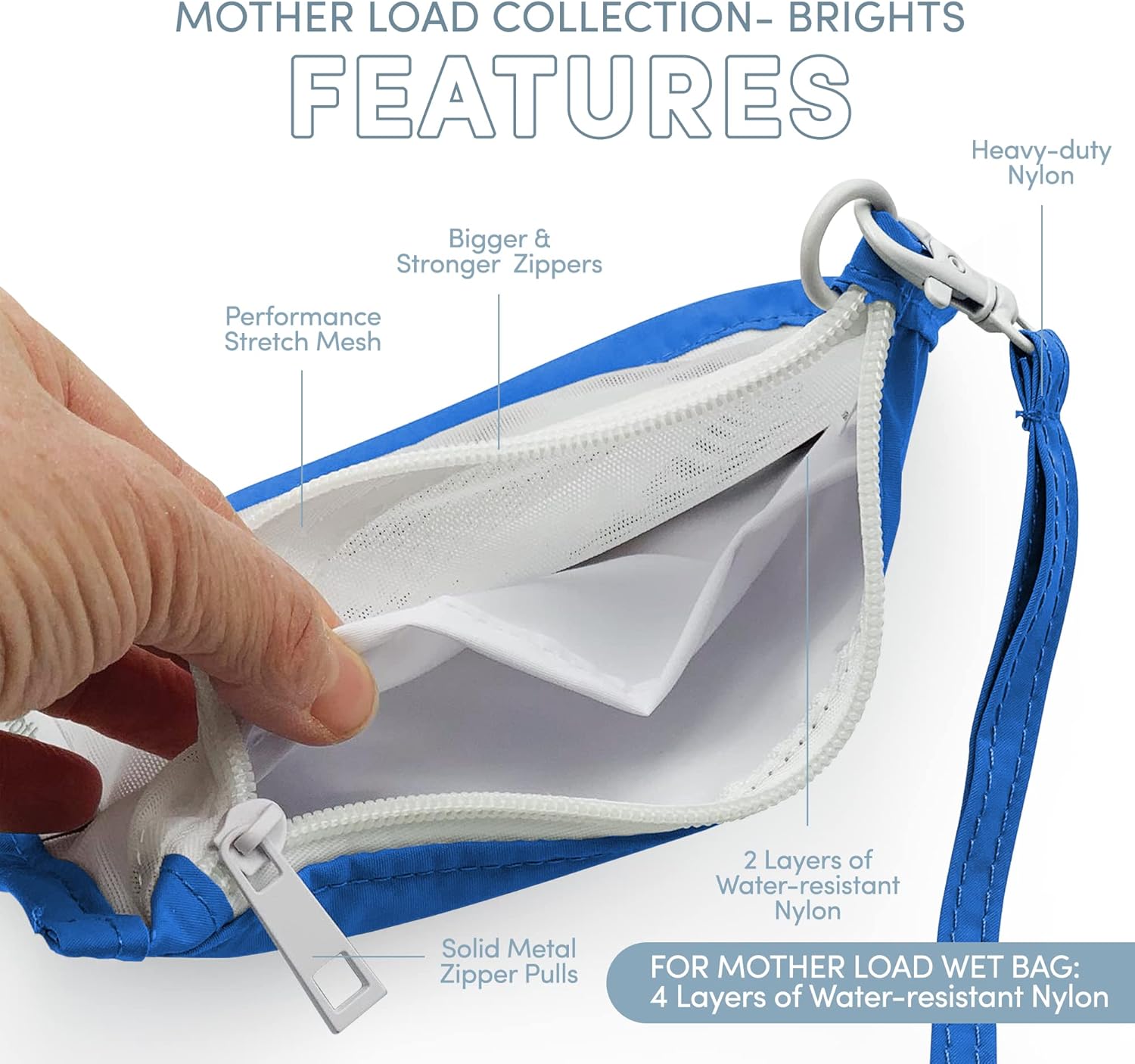 Mother Load Diaper Bag Organizing Pouches, Small