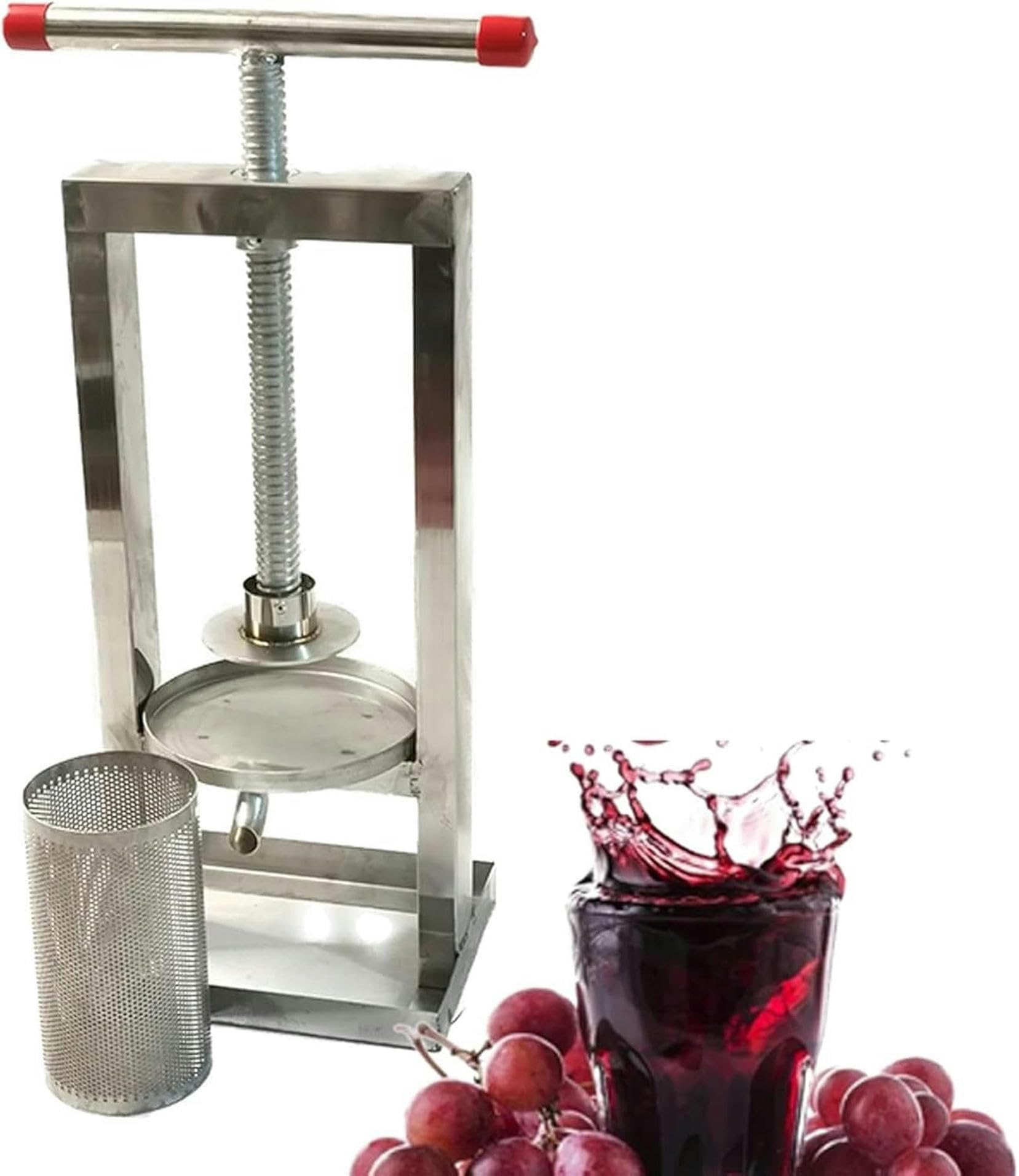 Presse à cidre pour extraire facilement le jus des fruits durs sans électricité