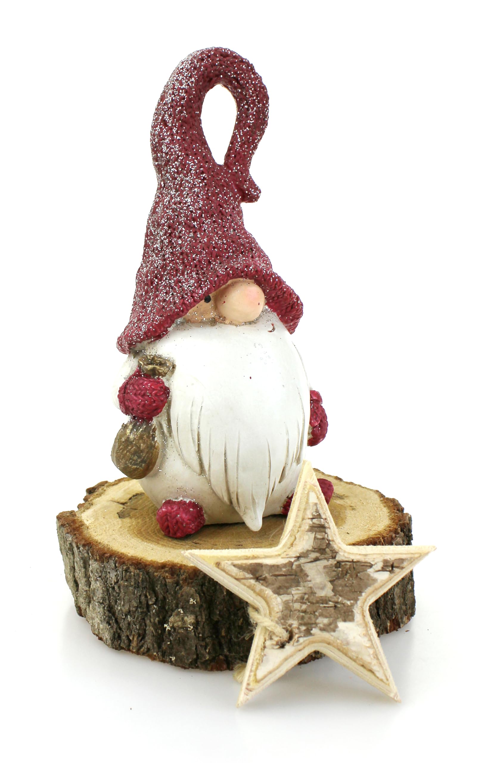 Gxdamxz Wichtel Deko Blau - Handgemachte Gesichtslose Puppe 36cm