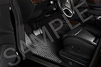 Vista 2 de TOUGHPRO Accesorios para alfombrillas de piso de 1ª + 2ª + 3ª fila para Tesla Model X de 6 plazas, resistente para todo tipo de clima, goma negra