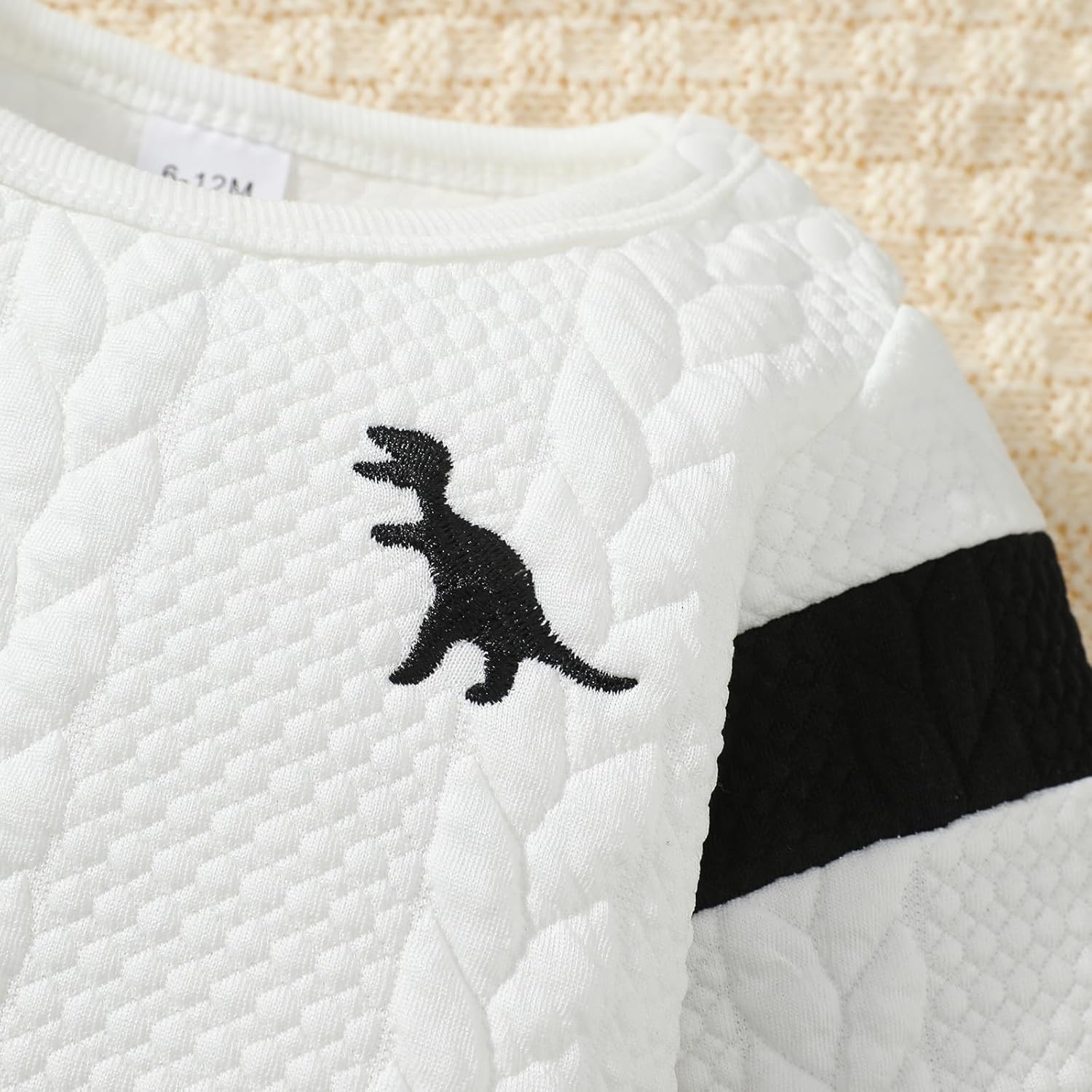 Newborn Baby Boy Outfit Knitted Long Sleeve Romper and Pants Set Infant Fall Winter Clothes - Image 6