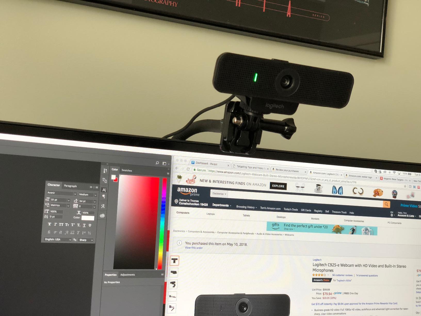 Clear HD Web Cam with Impressive Audio is Perfect for Business Video Calls