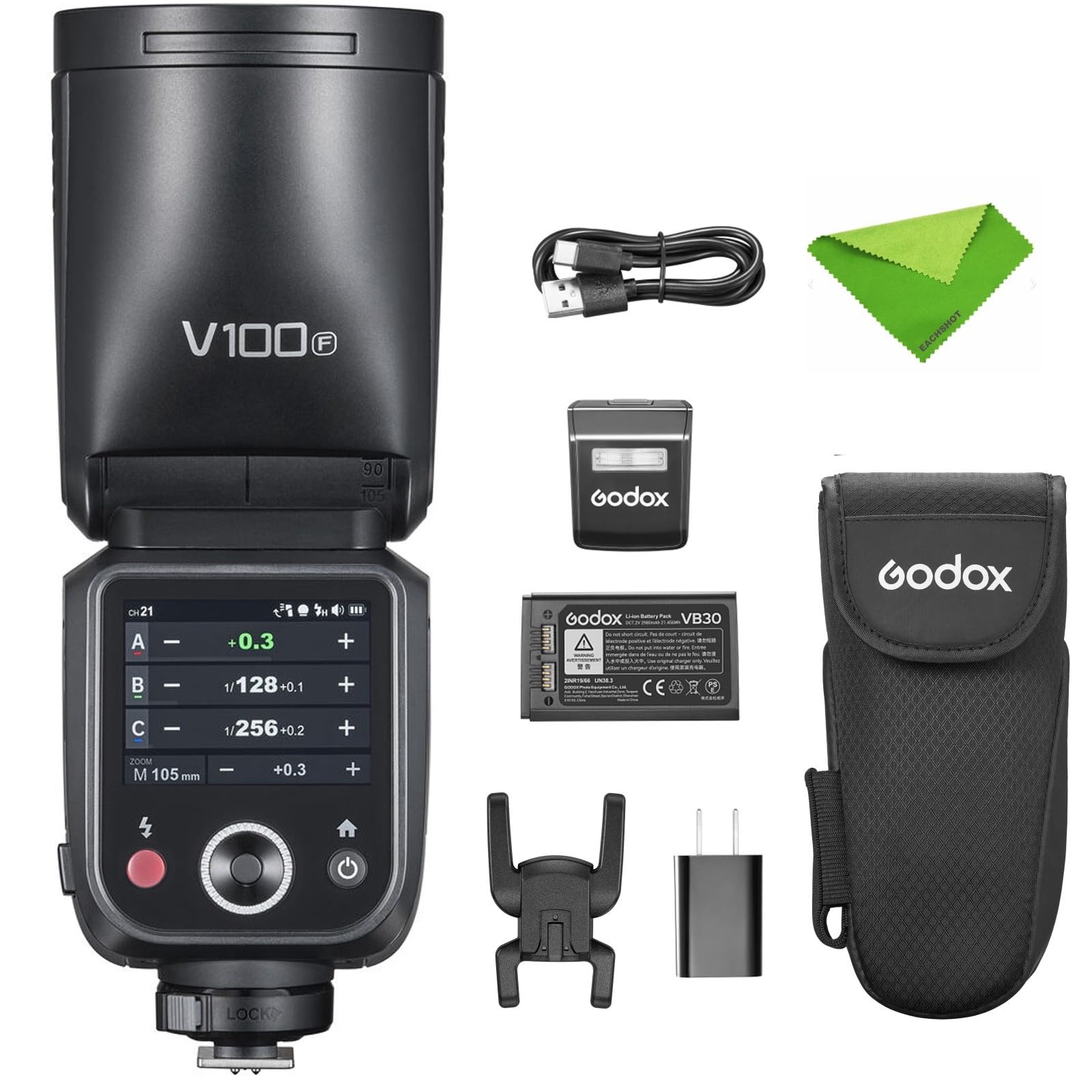 Godox V100F 富士フイルム用 Godox V100F Para Fujifilm X y GFX | FotoRuanoPro