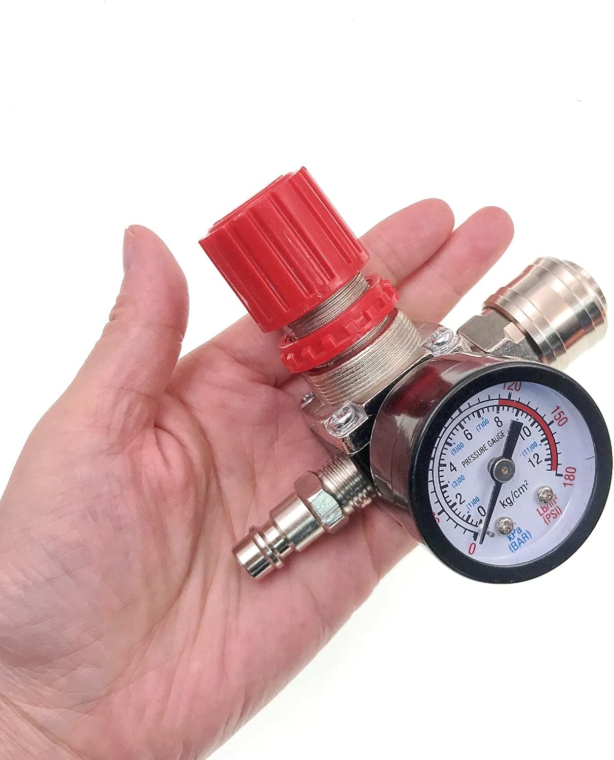 JZK 1/4″ Air Compressor Pressure Regulator, Pneumatic Pressure