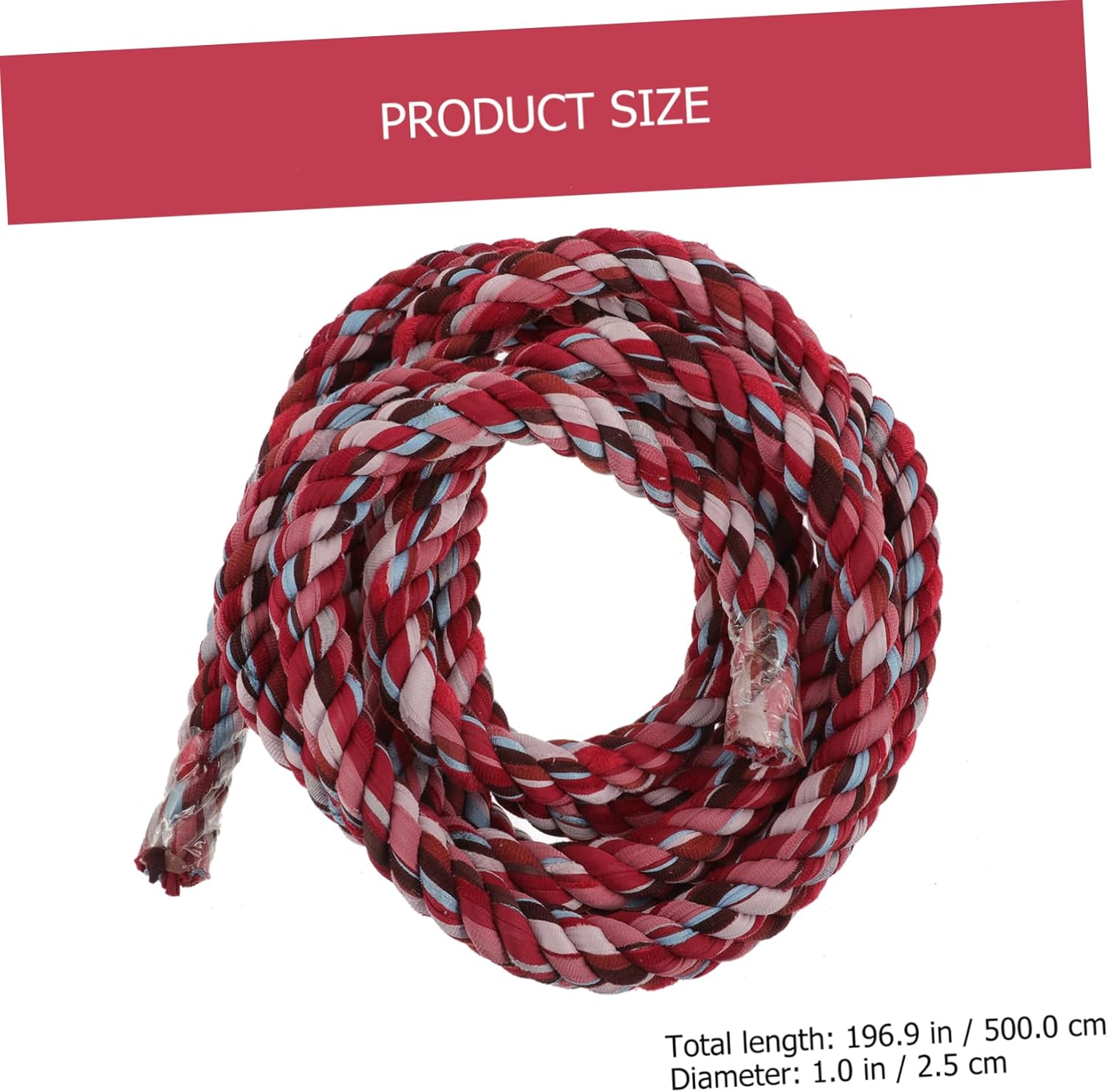 Toyvian 1set Cotton Tug of War Rope for Outdoor Games Twisted Pulling Rope for Parties and Picnics Teamwork and Cooperation