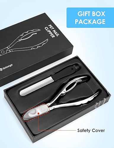 Miniatura 6 de Gobeigo Cortaúñas Mejorados de Apertura Amplia para Perros Grandes Cortan Como Mantequilla, Recortadora de Uñas para Perros de Servicio Pesado de