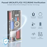 LTBSTOYE 65W USB-C Laptop Töltő Dell Latitude, XPS és Chromebook Készülékekhez - Túlfeszültség Védelemmel, Gyorstöltéssel 6